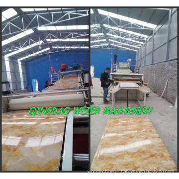 1220mm Width of PVC Marble Sheet Production Line